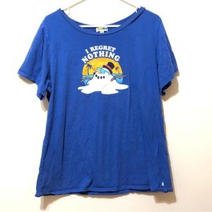 Cute "I Regret Nothing” XXL T-Shirt - Tipsy Elves Modcloth